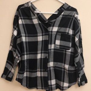 ⬇️Kashin | Black White Checked Shirt